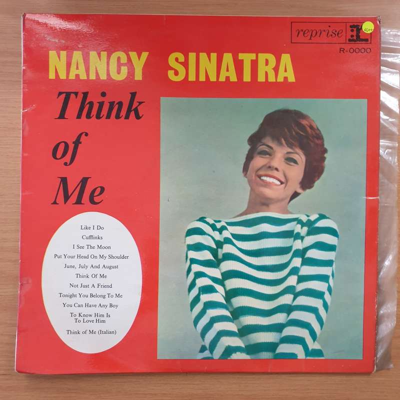 Nancy Sinatra  Think Of Me - Vinyl LP Record - Very-Good+ Quality (VG+) (verygoodplus)