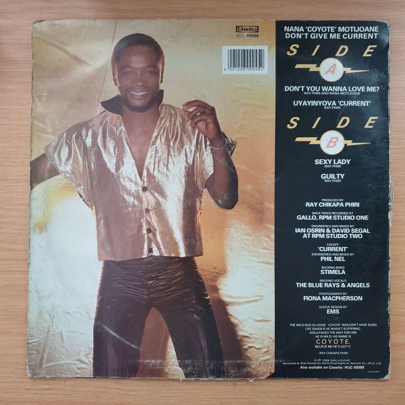 Coyote  Current (Very Rare) - Vinyl LP Record - Good+ Quality (G+) (gplus)