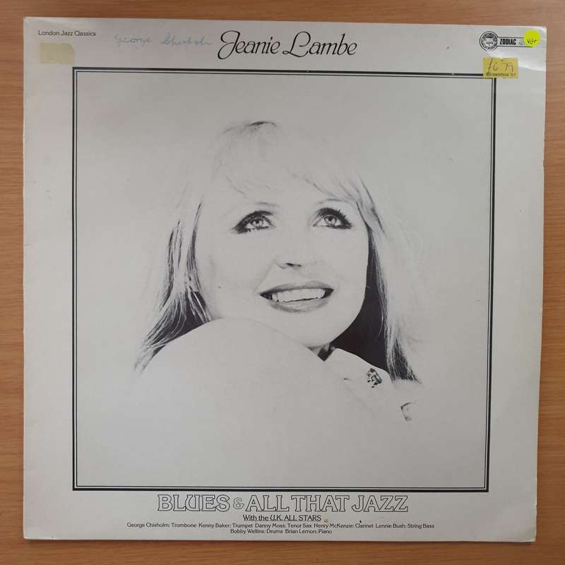 Jeanie Lambe With The U.K. All Stars  Blues & All That Jazz - Vinyl LP Record - Very-Good+ Qua...