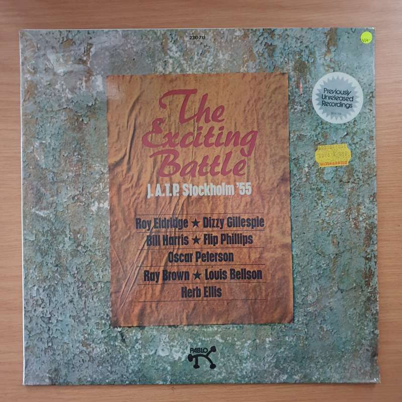 The Exciting Battle J.A.T.P. Stockholm 55 - Vinyl LP Record - Very-Good+ Quality (VG+) (verygo...