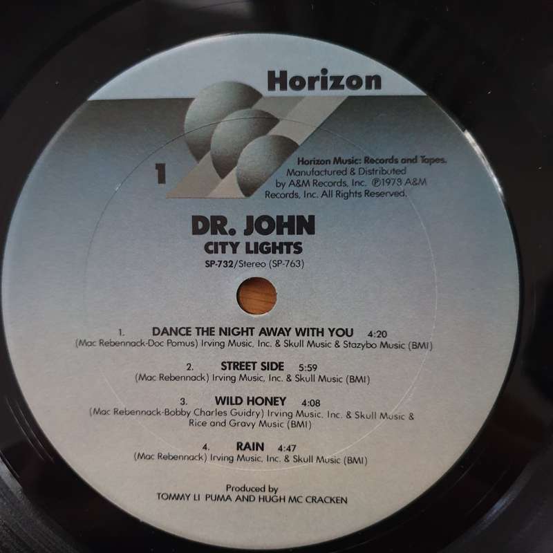 Dr. John  City Lights - Vinyl LP Record - Very-Good+ Quality (VG+) (verygoodplus)
