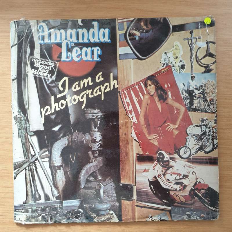 Amanda Lear  I Am A Photograph -  Vinyl LP Record - Very-Good+ Quality (VG+)