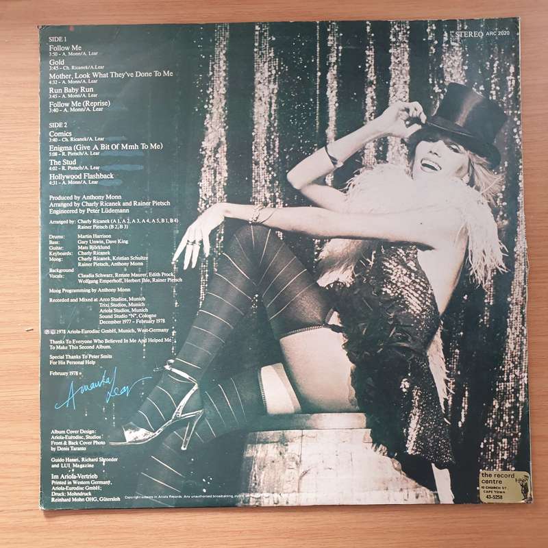 Amanda Lear  Sweet Revenge -  Vinyl LP Record - Very-Good Quality (VG)  (verry)