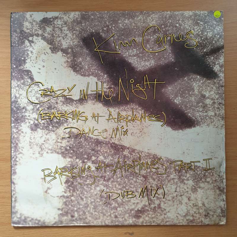 Kim Carnes  Crazy In The Night (Barking At Airplanes)  - Vinyl LP Record - Very-Good+ Quality ...