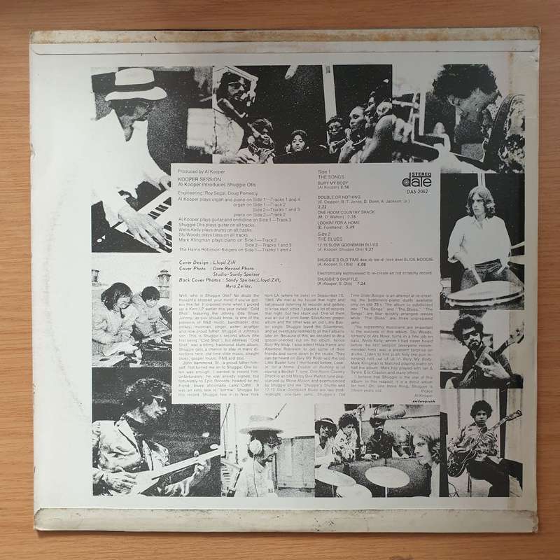 Al Kooper Introduces Shuggie Otis  Kooper Session - Vinyl LP Record - Very-Good+ (VG+)