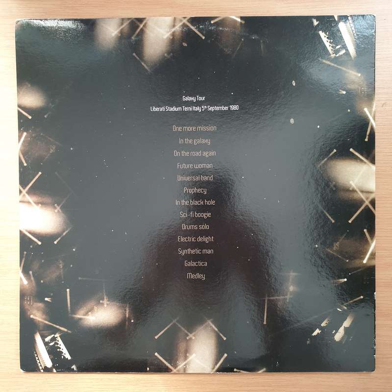 Rockets  Galaxy Live Terni 1980 - Double Vinyl LP Record - Near Mint Condition (NM)