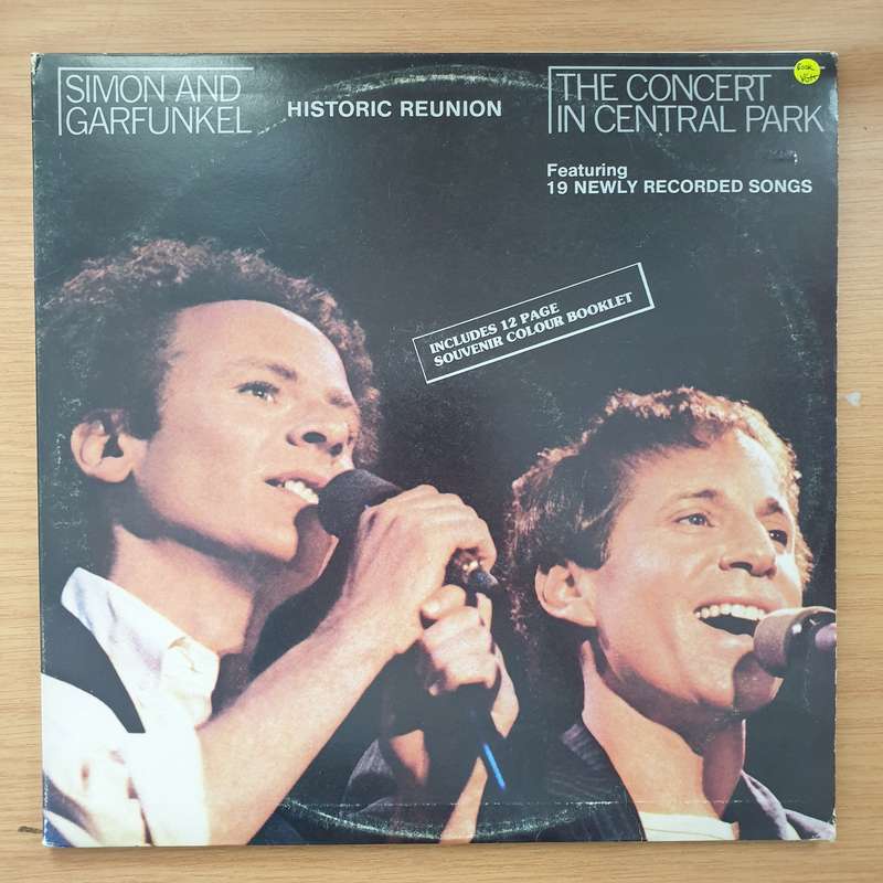 Simon & Garfunkel  The Concert In Central Park with Original Booklet - Double Vinyl LP Reco...