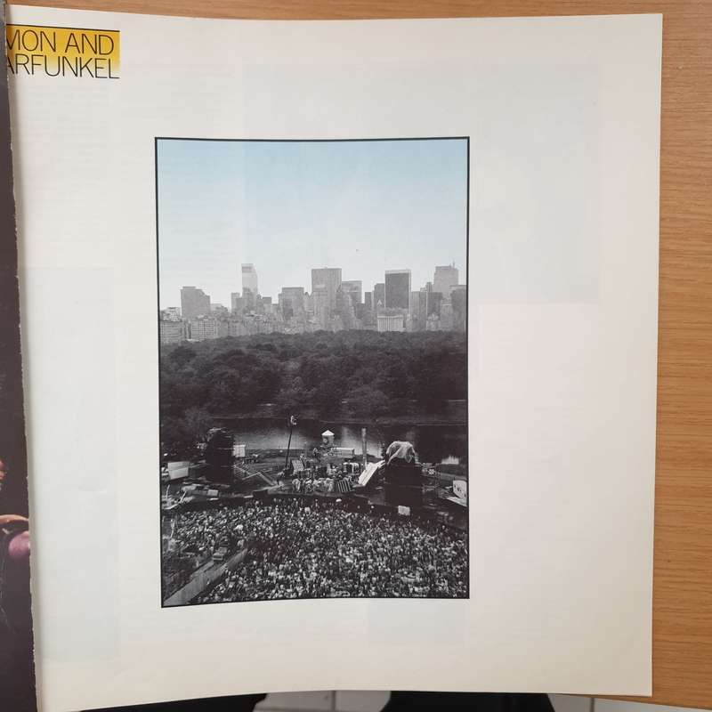 Simon & Garfunkel  The Concert In Central Park with Original Booklet - Double Vinyl LP Reco...