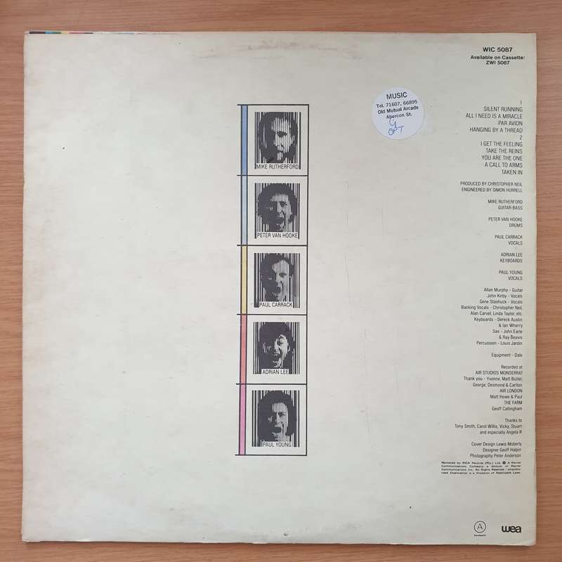Mike + The Mechanics  Mike + The Mechanics - Vinyl LP Record - Very-Good+ (VG+)