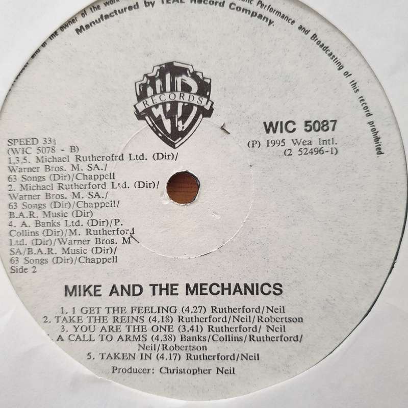Mike + The Mechanics  Mike + The Mechanics - Vinyl LP Record - Very-Good+ (VG+)