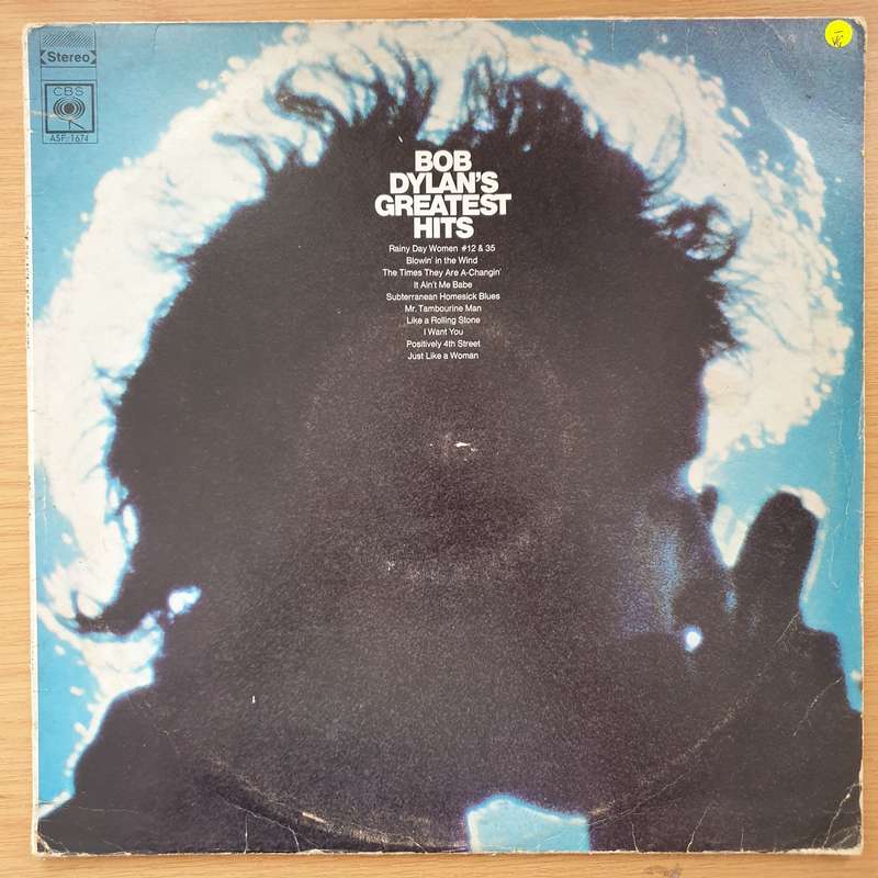 Bob Dylan  Bob Dylan's Greatest Hits - Vinyl LP Record - Very-Good- Quality (VG-)