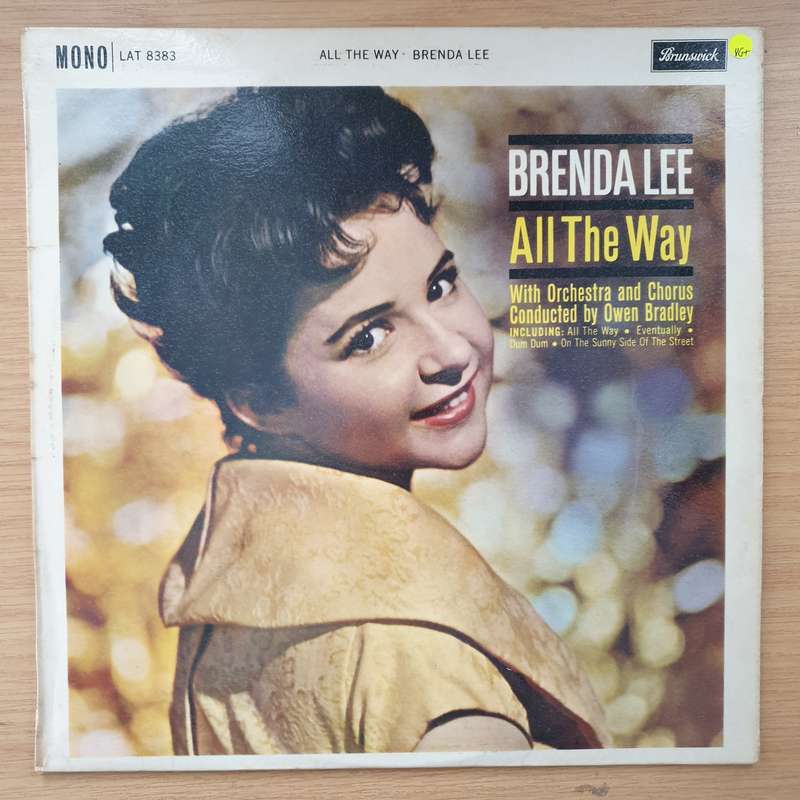 Brenda Lee  All The Way - Vinyl LP Record - Very-Good+ Quality (VG+) (verygoodplus)