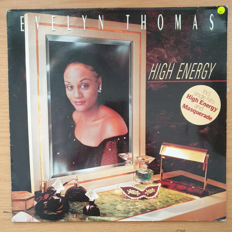 Evelyn Thomas  High Energy - Vinyl LP Record - Very-Good Quality (VG)