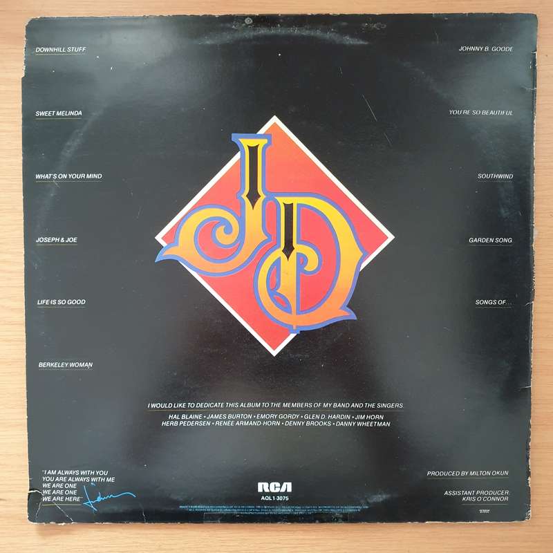 John Denver  John Denver with Original Lyrics - Vinyl LP Record - Very-Good+ Quality (VG+) (ve...