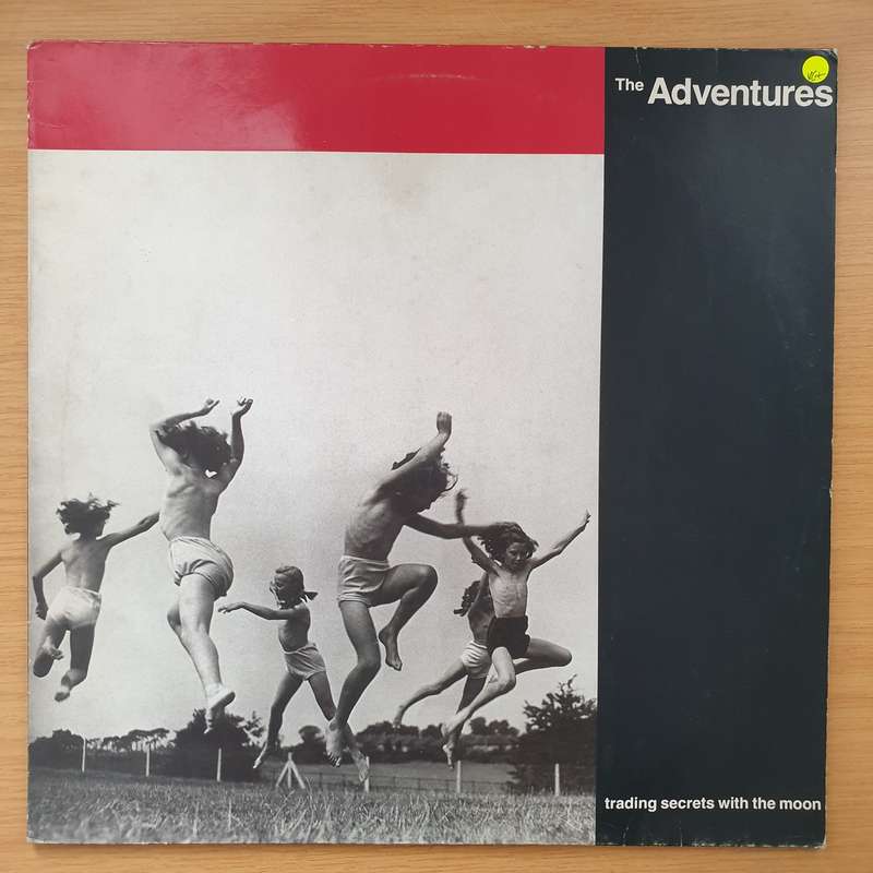 The Adventures  Trading Secrets With The Moon - Vinyl LP Record - Very-Good+ Quality (VG+)