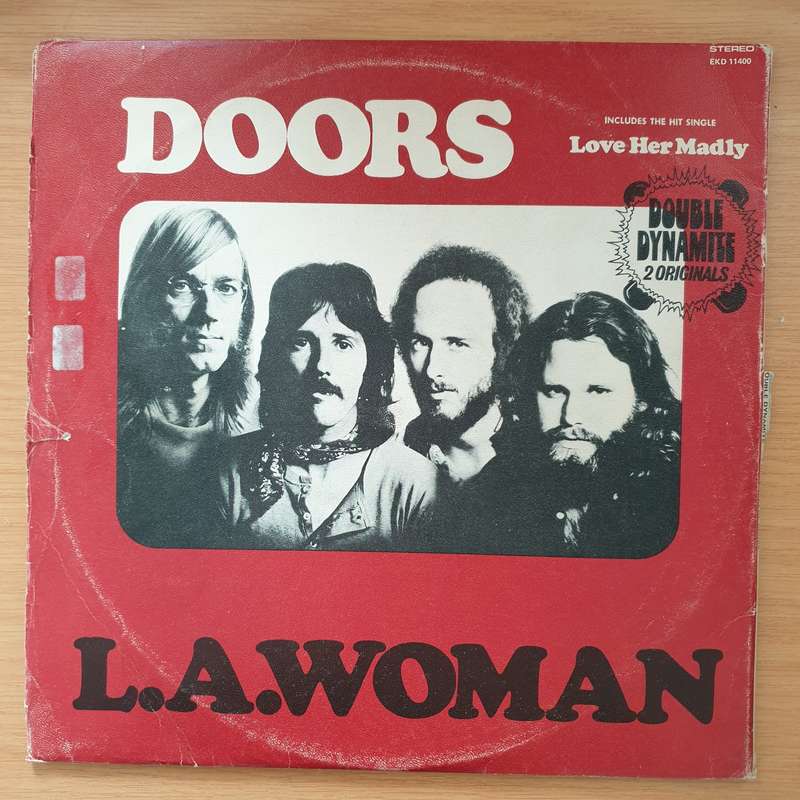 The Doors  Two Originals Of The Doors: 13 And L.A. Woman - Double Vinyl LP Record - Very-Good+...