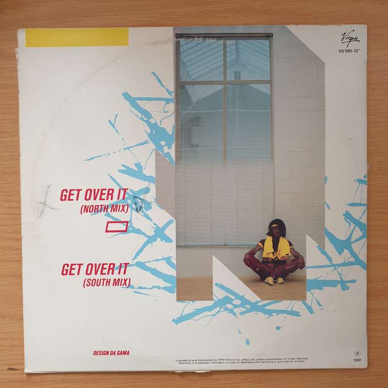 Jermaine Stewart  Get Over It - Vinyl LP Record - Very-Good+ Quality (VG+) (verygoodplus)