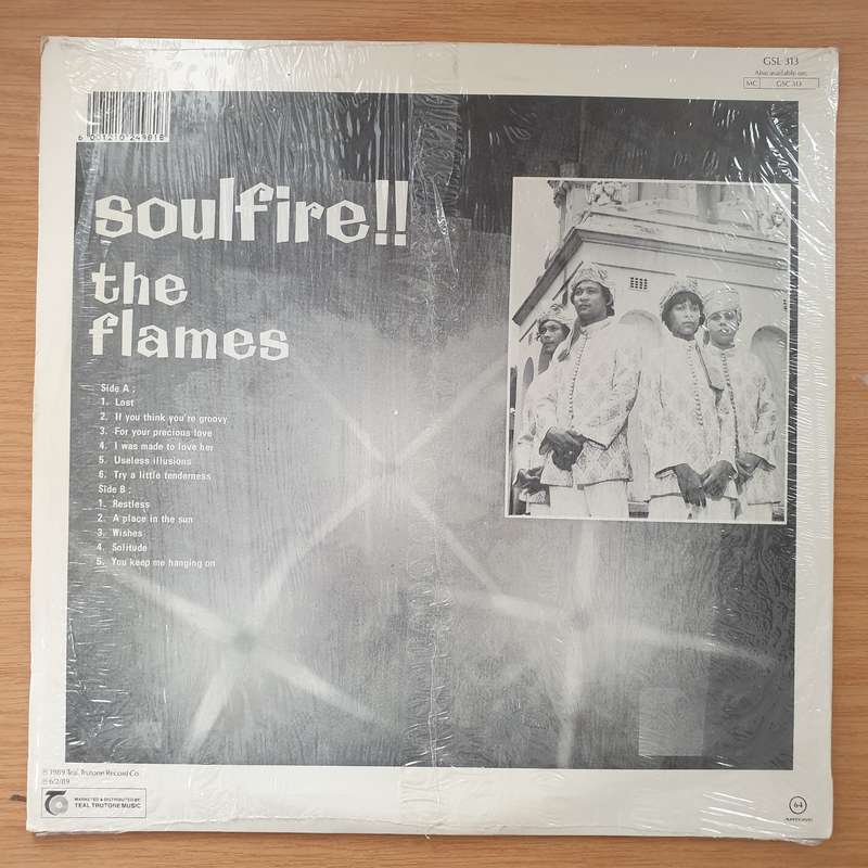 The Flames  Soulfire!! (GSL) - Vinyl LP Record  (VG+)