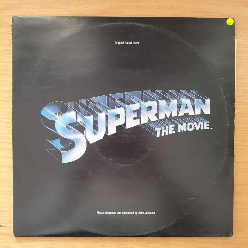 Superman The Movie (Original Sound Track) - John Williams  Double Vinyl LP Record - Very-Good+...