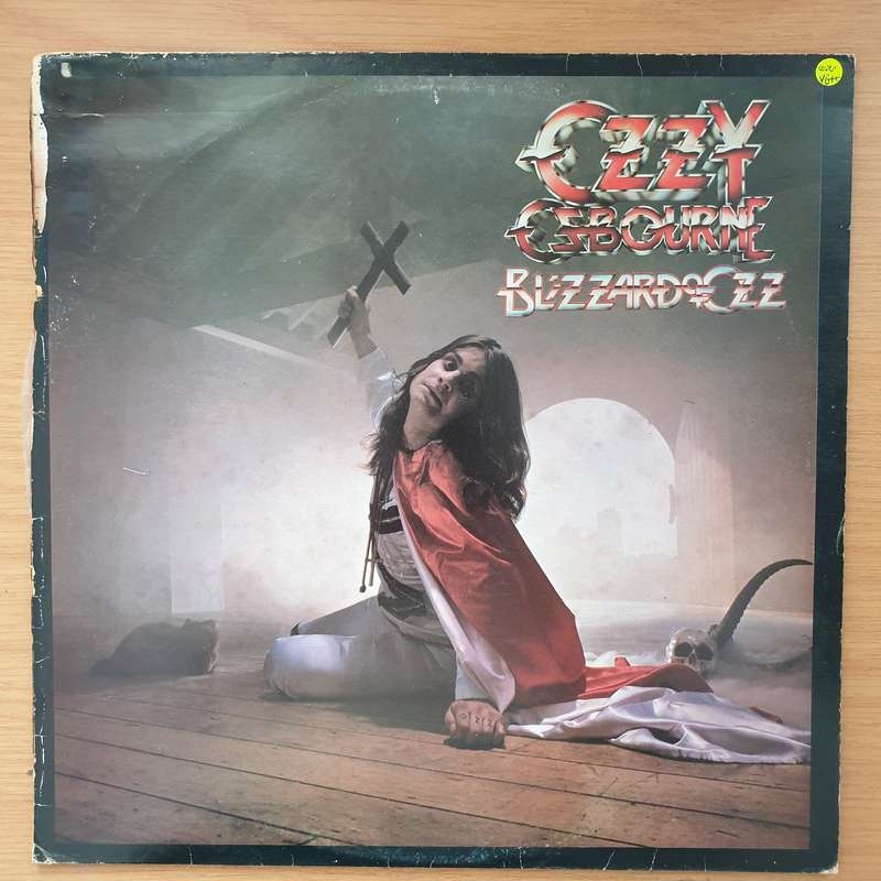 Ozzy Osbourne  Blizzard Of Ozz - Vinyl LP Record - Very-Good+ Quality (VG+) (verygoodplus)