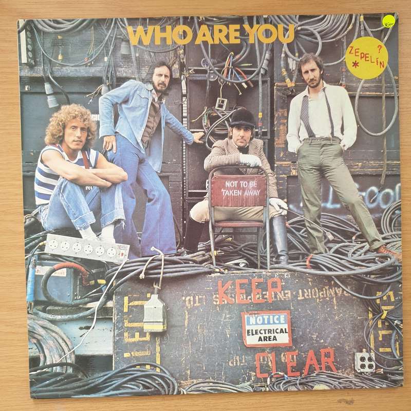 The Who  Who Are You - Vinyl LP Record - Very-Good+ Quality (VG+) (verygoodplus)