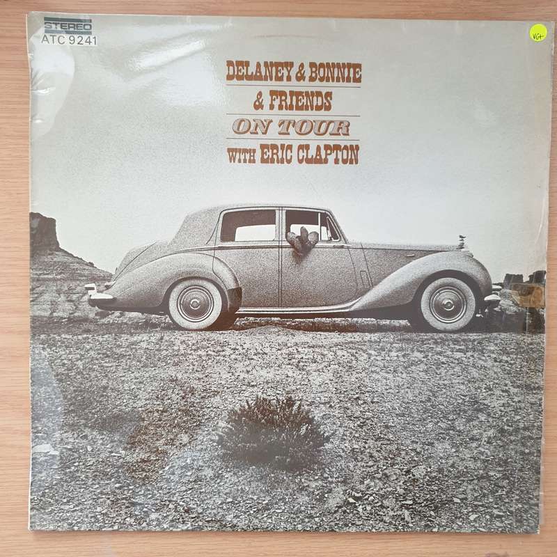 Delaney & Bonnie & Friends  On Tour With Eric Clapton  - Vinyl LP Record - Very-Good+ Quali...