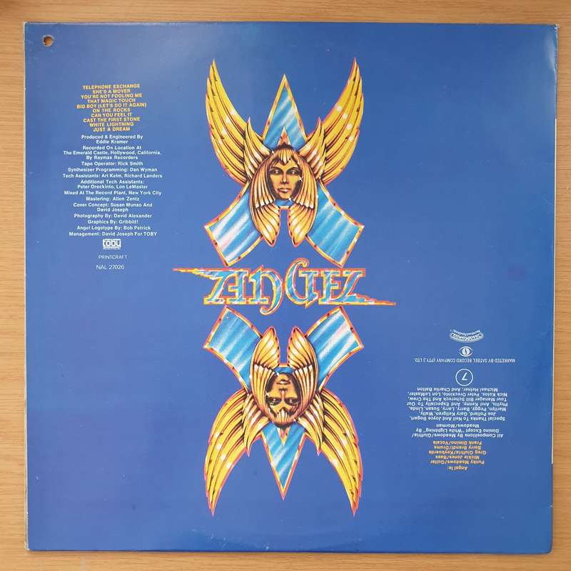 Angel  On Earth As It Is In Heaven - Vinyl LP Record - Very-Good+ Quality (VG+) (verygoodplus)
