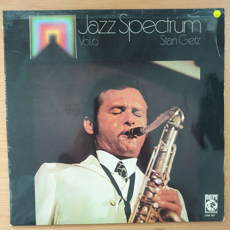 Stan Getz  Jazz Spectrum Vol. 6 (Germany Pressing)  Vinyl LP Record - Very-Good+ Quality (V...