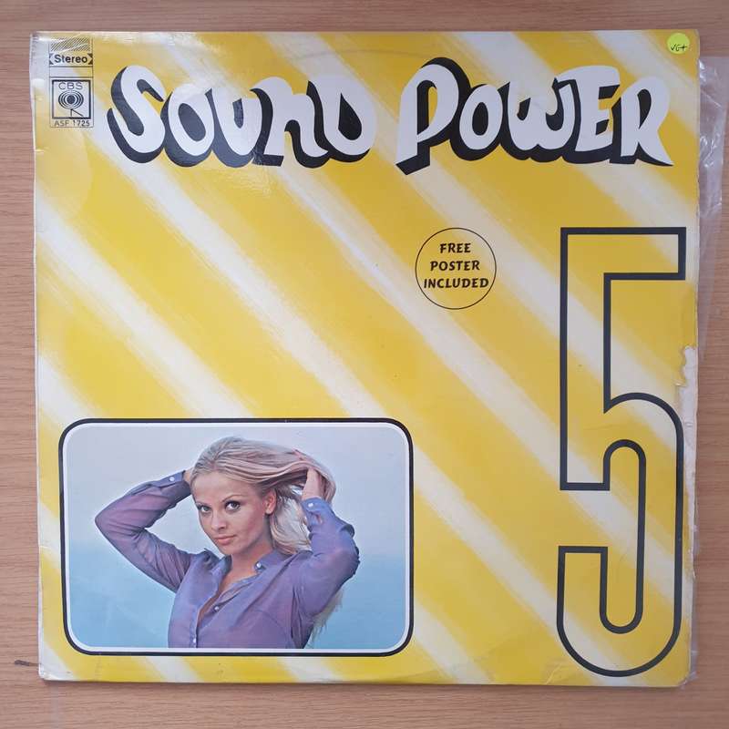 Sound Power 5  Vinyl LP Record - Very-Good+ Quality (VG+) (verygoodplus)