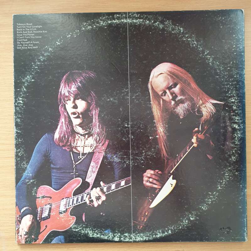 Edgar Winter's White Trash  Roadwork  Double Vinyl LP Record - Very-Good+ Quality (VG+) (ve...