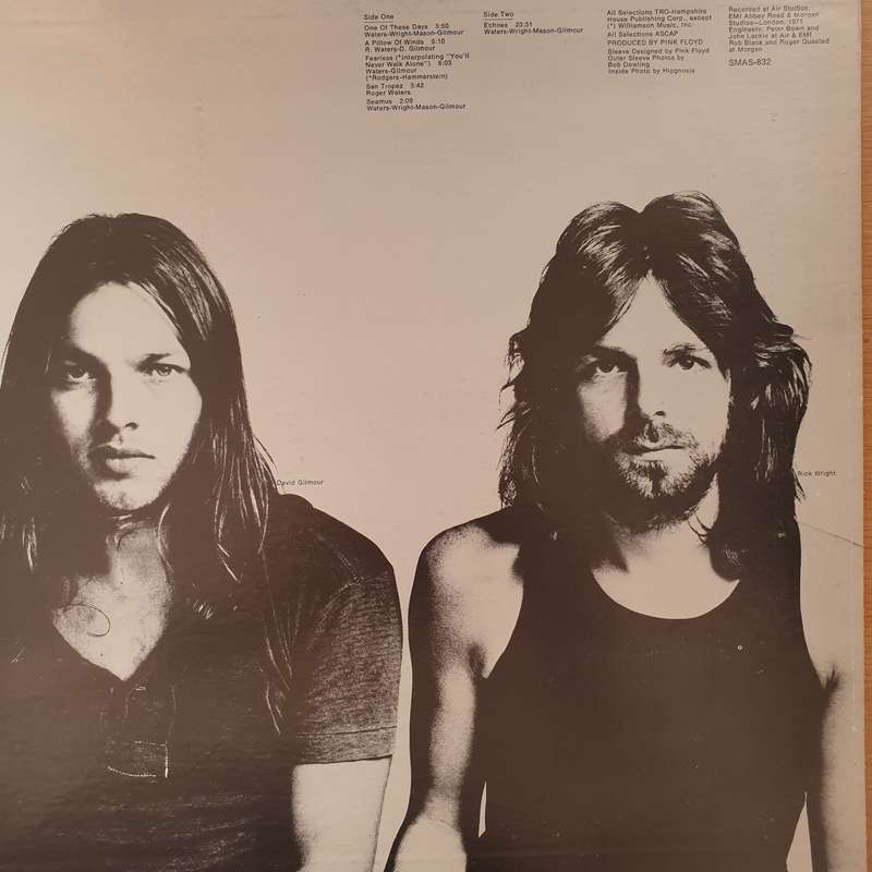 Pink Floyd  Meddle - Vinyl LP Record - Very-Good+ Quality (VG+) (verygoodplus)