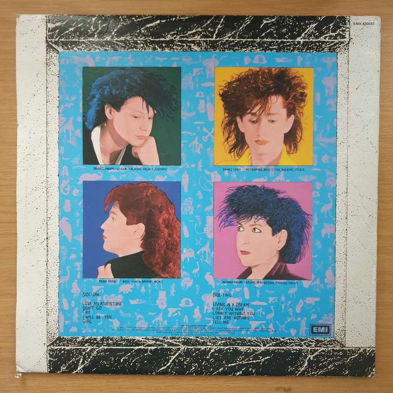 Pseudo Echo  Love An Adventure (with original Lyrics)  Vinyl LP Record - Very-Good+ Quality...