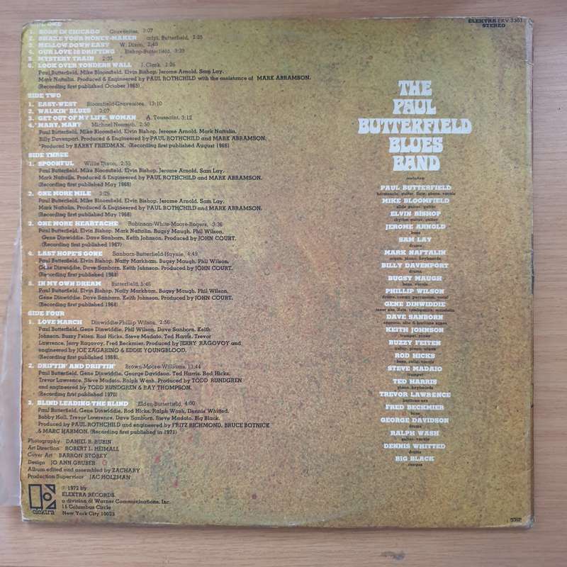 The Paul Butterfield Blues Band  Golden Butter / The Best Of The Paul Butterfield Blues Band ...