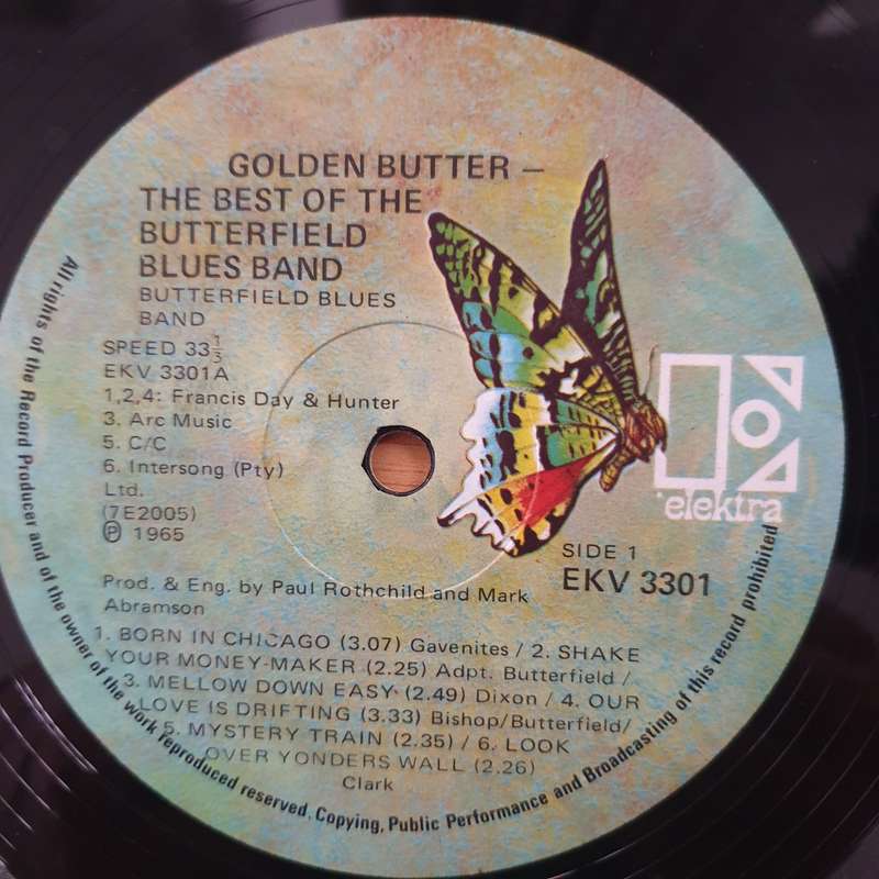 The Paul Butterfield Blues Band  Golden Butter / The Best Of The Paul Butterfield Blues Band ...