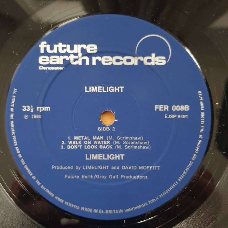 Limelight  Limelight  Vinyl LP Record - Very-Good+ Quality (VG+) (verygoodplus)