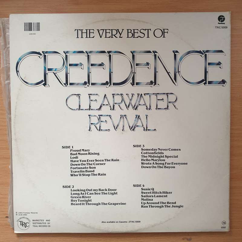 Creedence Clearwater Revival  The Very Best Of Creedence Clearwater Revival -  Double -  Vinyl...
