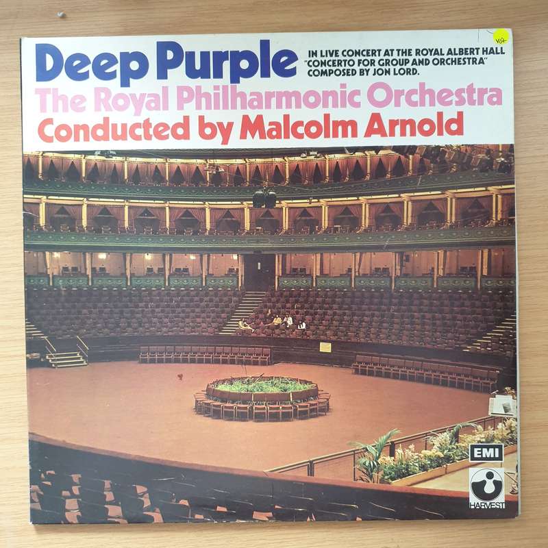 Deep Purple & The Royal Philharmonic Orchestra  Vinyl LP Record (VG+)