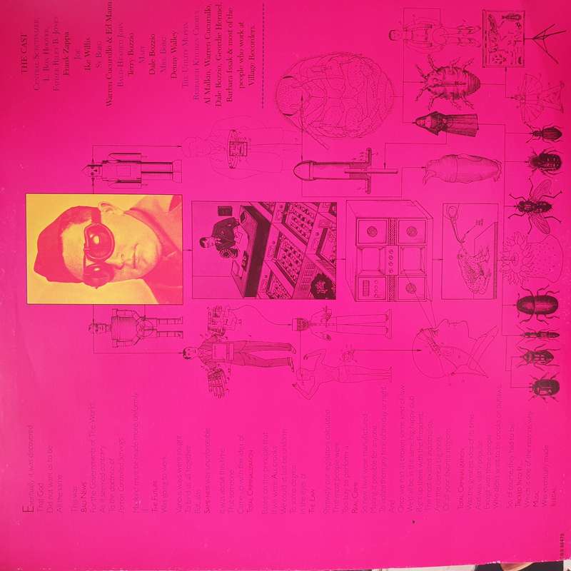 Frank Zappa  Joe's Garage Acts II & III (with Lyrics)  Vinyl LP Record - Very-Good+ Quality...