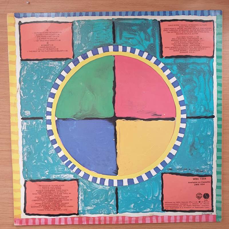 Talking Heads  Speaking In Tongues - Vinyl LP Record - Very-Good+ Quality (VG+) (verygoodplus)