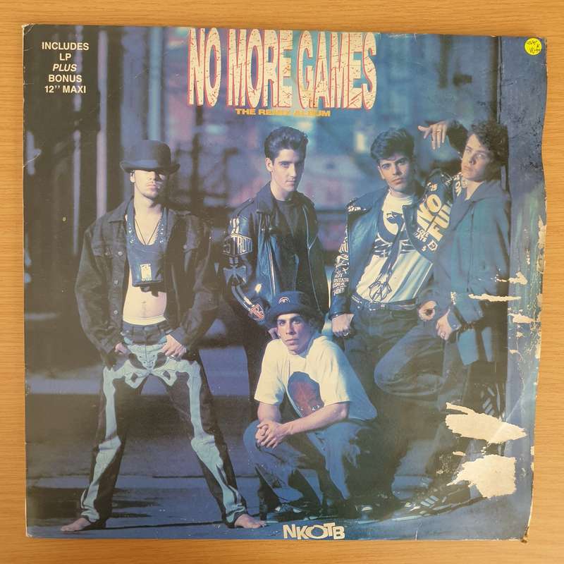 New Kids On The Block (NKOTB)  No More Games (The Remix Album) includes Maxi Album  - Vinyl...