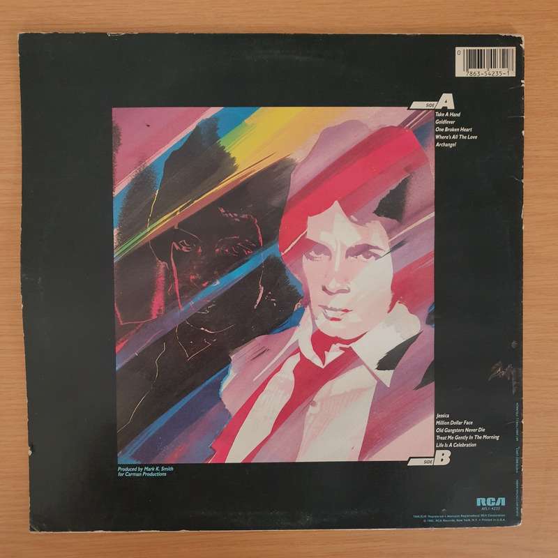 Rick Springfield  Wait For Night   Vinyl LP Record - Very-Good+ Quality (VG+)