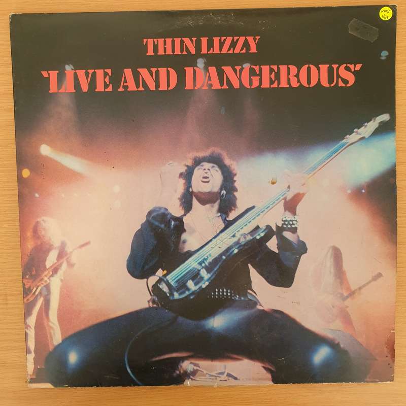 Thin Lizzy  Live And Dangerous (with original inner lyrics) (UK)  Double Vinyl LP Record...