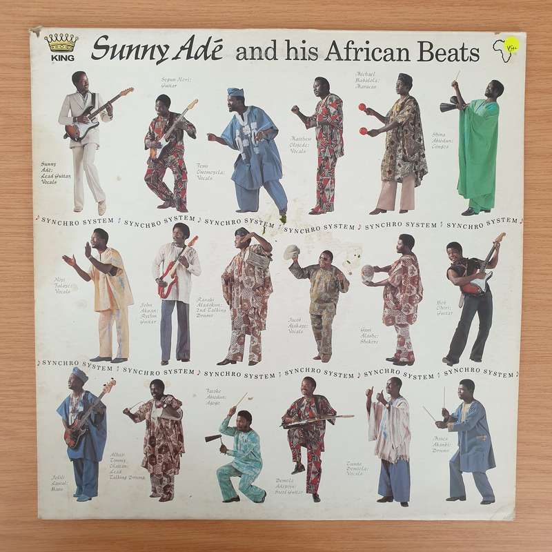 King Sunny Adé and His African Beats  Synchro System - Vinyl LP Record - Very-Good+ Quality (...