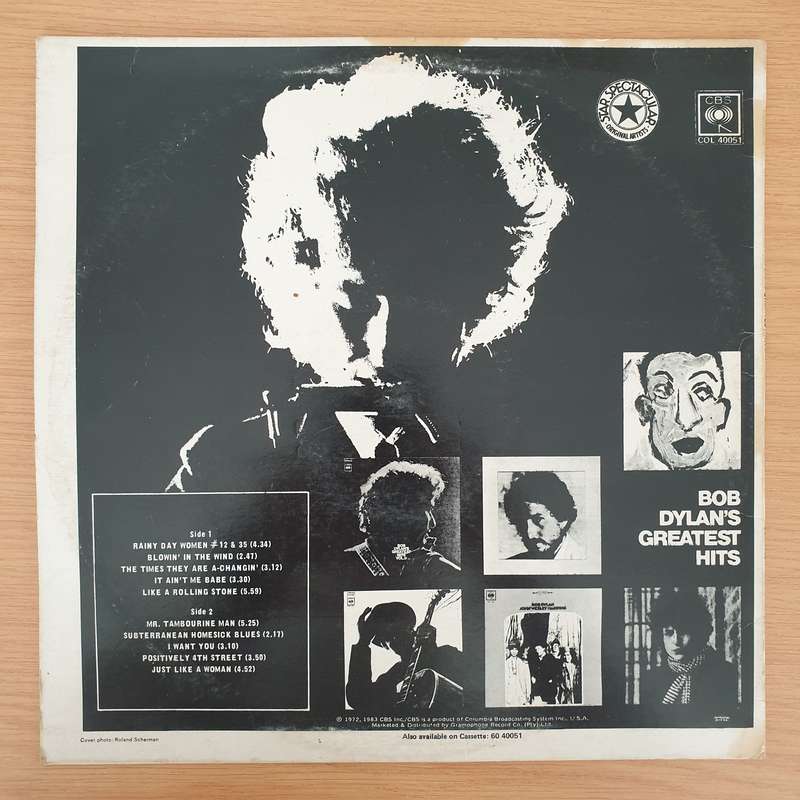 Bob Dylan  Bob Dylan's Greatest Hits (Star) - Vinyl LP Record - Very-Good Quality (VG) (verry)