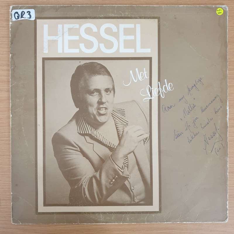 Hessel - Met Liefde - Autographed - Vinyl LP Record - Very-Good+ Quality (VG+)