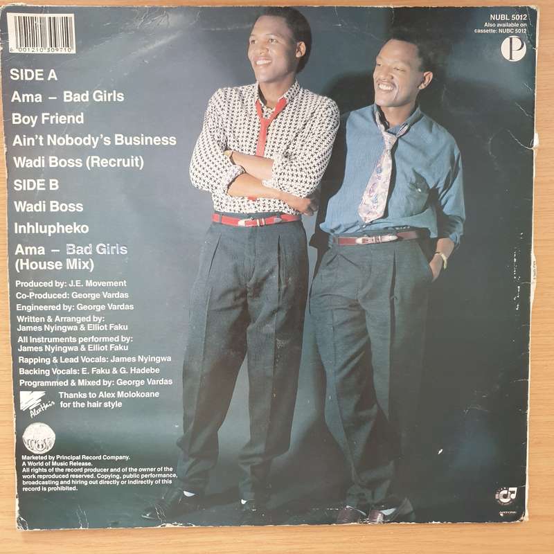 J.E. Movement  Bad Girls - Vinyl LP Record - Good+ Quality (G+) (gplus)