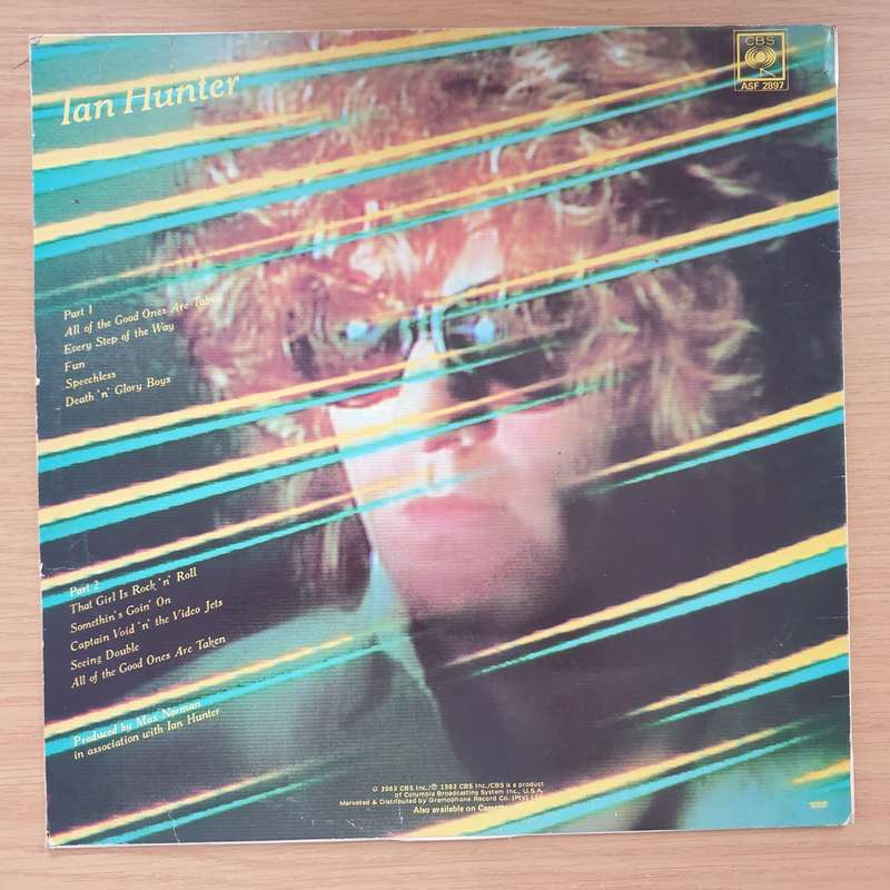 Ian Hunter  All Of The Good Ones Are Taken - Vinyl LP Record - Very-Good+ Quality (VG+)