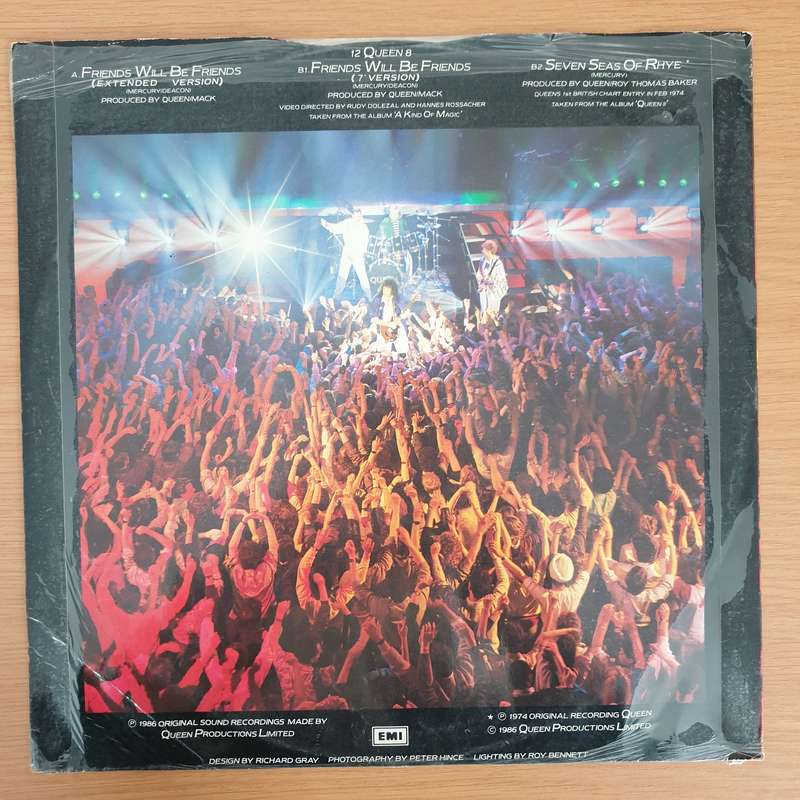 Queen  Friends Will Be Friends (Extended Version) - Vinyl LP Record - Very-Good+ Quality (VG+)