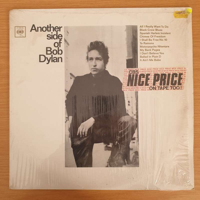 Bob Dylan  Another Side Of Bob Dylan - Vinyl LP Record - Very-Good+ Quality (VG+)