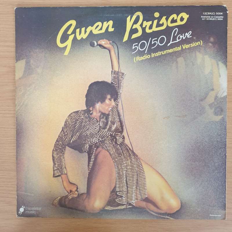 Gwen Brisco  50/50 Love - Vinyl LP Record - Very-Good+ Quality (VG+)